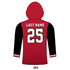 ZONED REDHAWKS Light Weight Long Sleeve Hoodie with Hawk