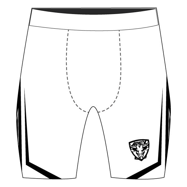 Football Sublimated Compression Shorts