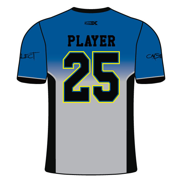 Football Sublimated Crew Neck Jersey Back