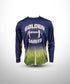 Football Sublimated Crew Neck Long Sleeve Jersey