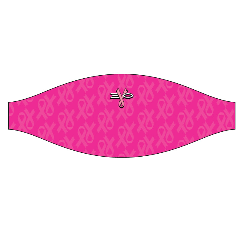 Sublimated Ribbon Headband Pink