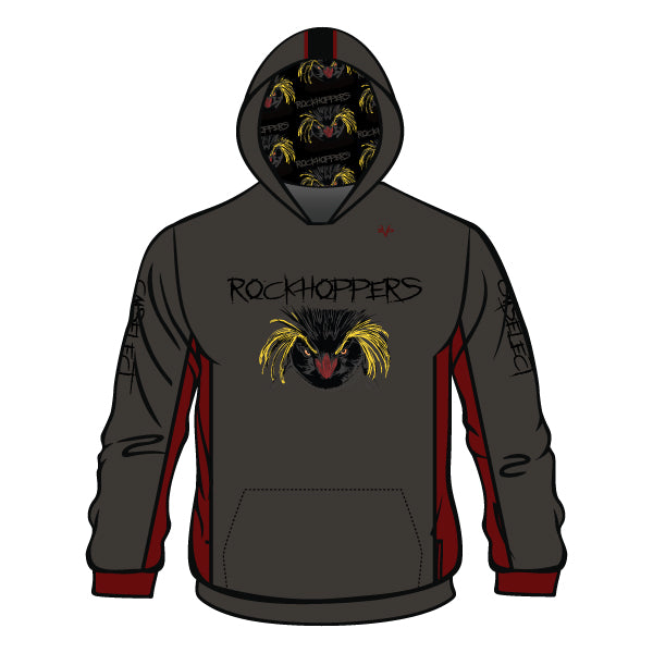 Football Sublimated Hoodie (Charcoal)