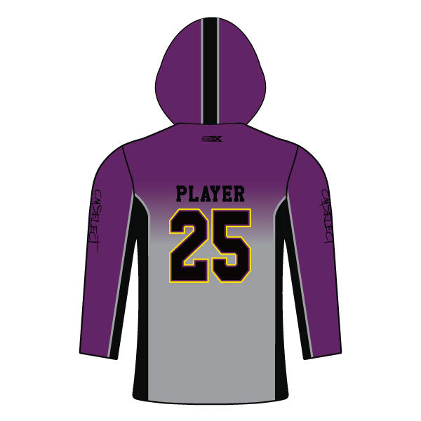 Football Sublimated T-Shirt Hoodie Back