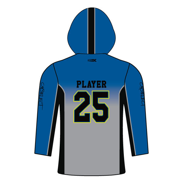 Football Sublimated T-Shirt Hoodie Back