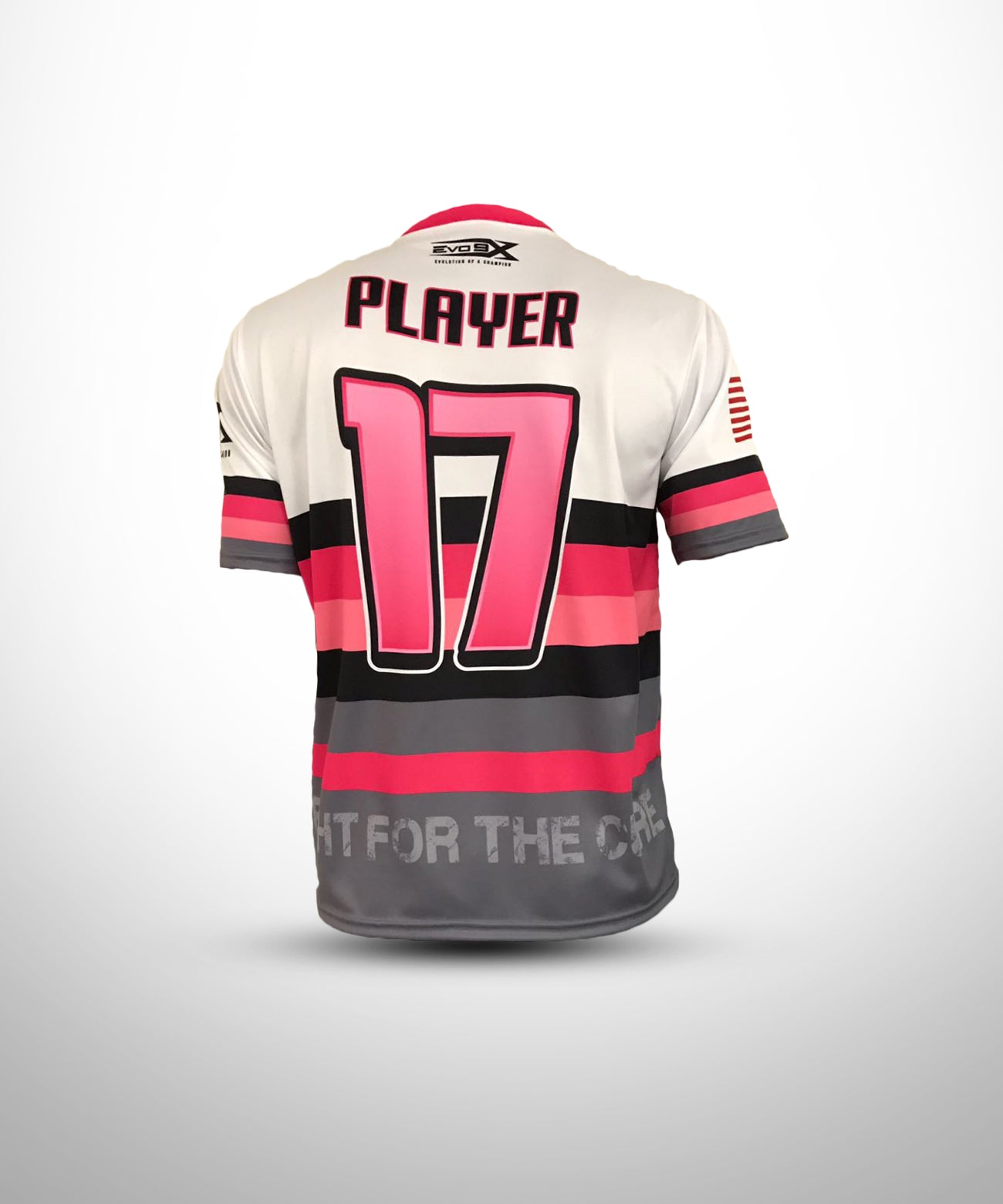 Custom Black Pink-White Authentic Football Jersey Men's Size:S