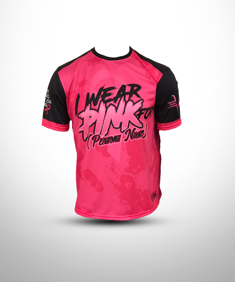 Sublimated Breast Cancer Awareness Jersey