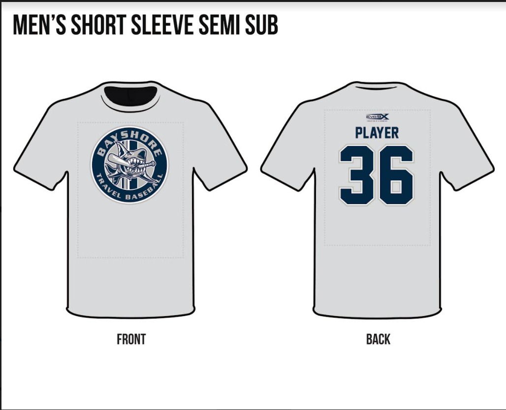 9U Semi Sublimated Short Sleeve Shirt