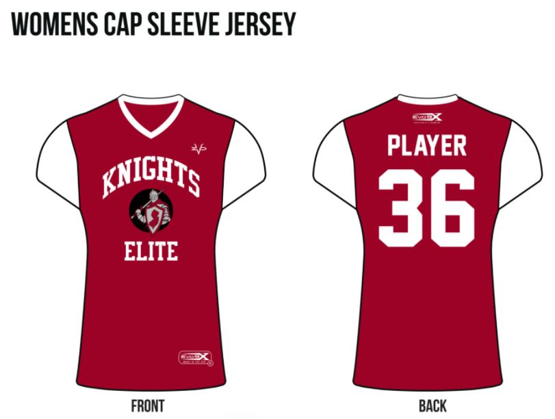 Basketball Uniform Sublimated Knights - Allen Sportswear
