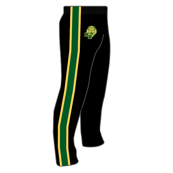 Sublimated Sweatpants - Black/Green