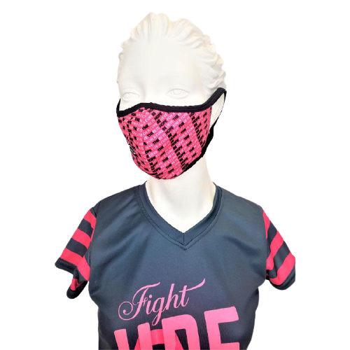Breast Cancer Awareness Fabric Face Mask