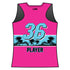 Softball Sublimated Racerback Top Pink