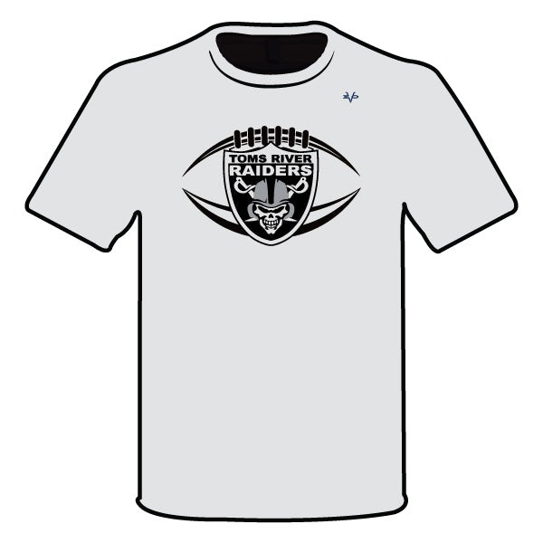 Evo9x TOMS RIVER RAIDERS Semi Sublimated Shirt Gray