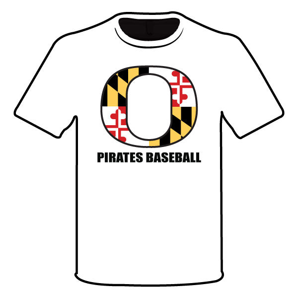 Baseball Semi Sublimated T-Shirt 