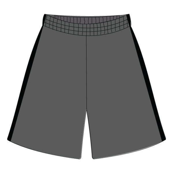 Softball Sublimated Shorts Gray