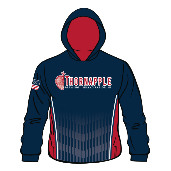 THORNAPPLE BREWING SLOWPITCH Sublimated Hoodie